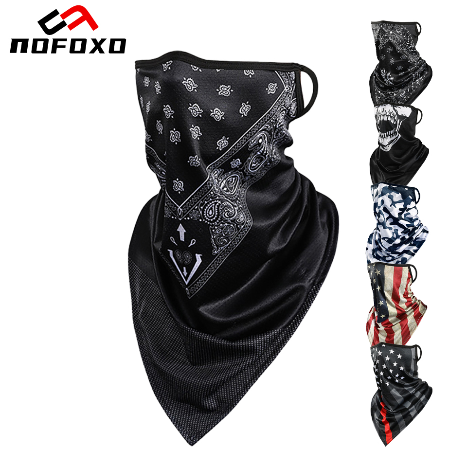NOFOXO Ice Silk Headscarf Hang - Tech Wear Accessories 评论和价格