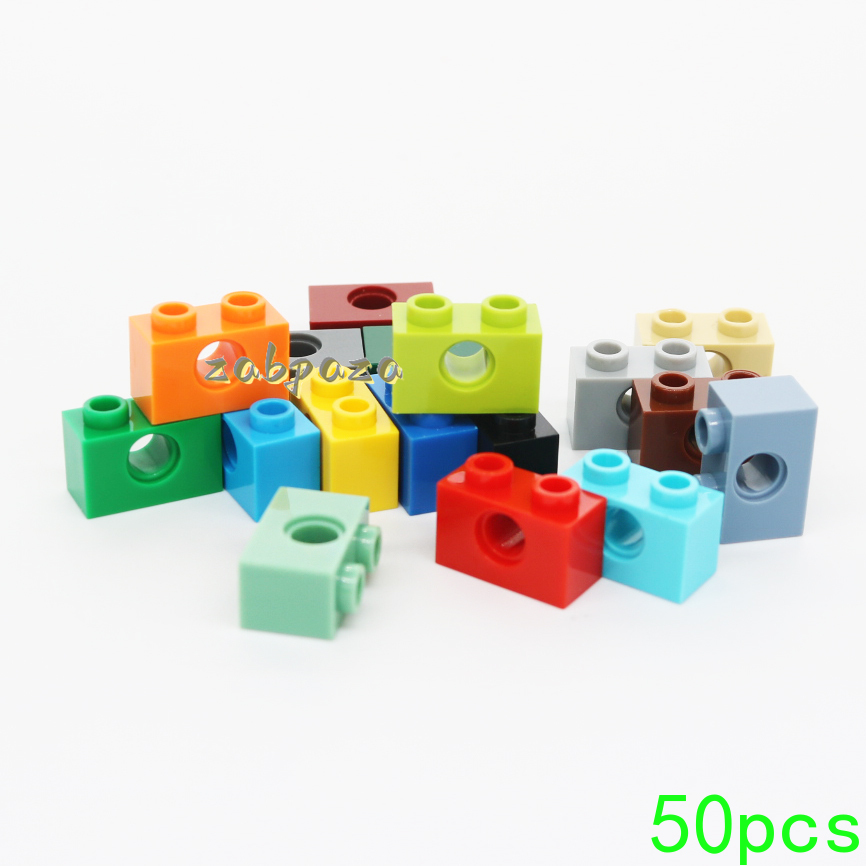 50PCS MOC 3700 1x2 With Hole B - Tech Accessories Gifts 评论和价格