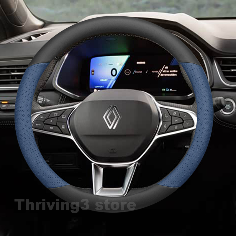 Leather Car Steering Wheel Cov - Tech Accessories Hub 评论和价格