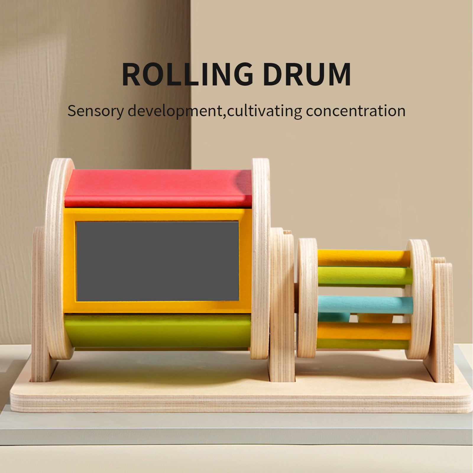 Wooden Montessori Color Rollin - Tech Accessories Gifts 评论和价格