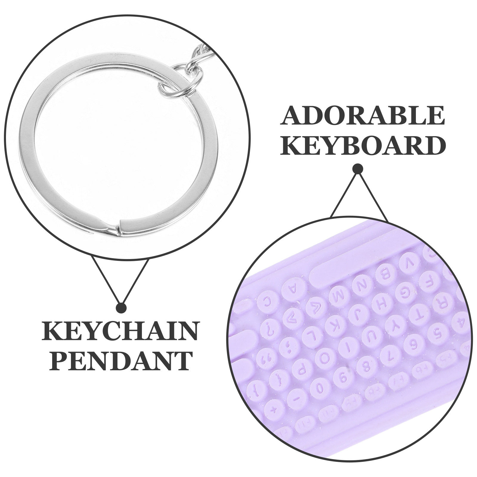 Mini Keyboard Mouse Keychain C - Tech Accessories Key 评论和价格