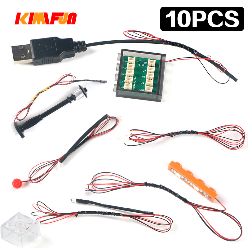10pcs DIY LED 2pin 1X1 Buildin - Tech Accessories Hub 评论和价格