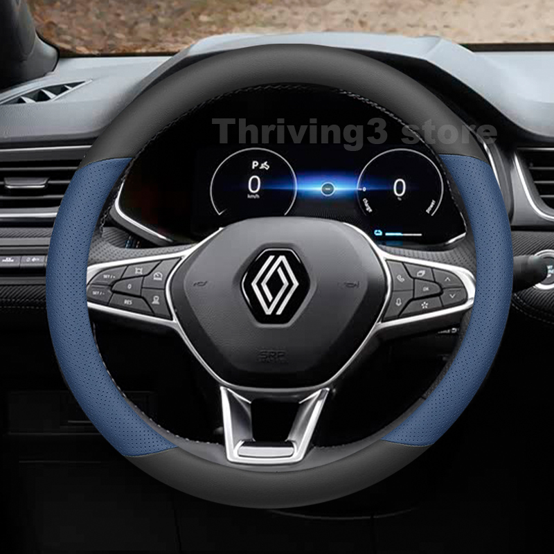 Leather Car Steering Wheel Cov - Tech Accessories Hub 评论和价格
