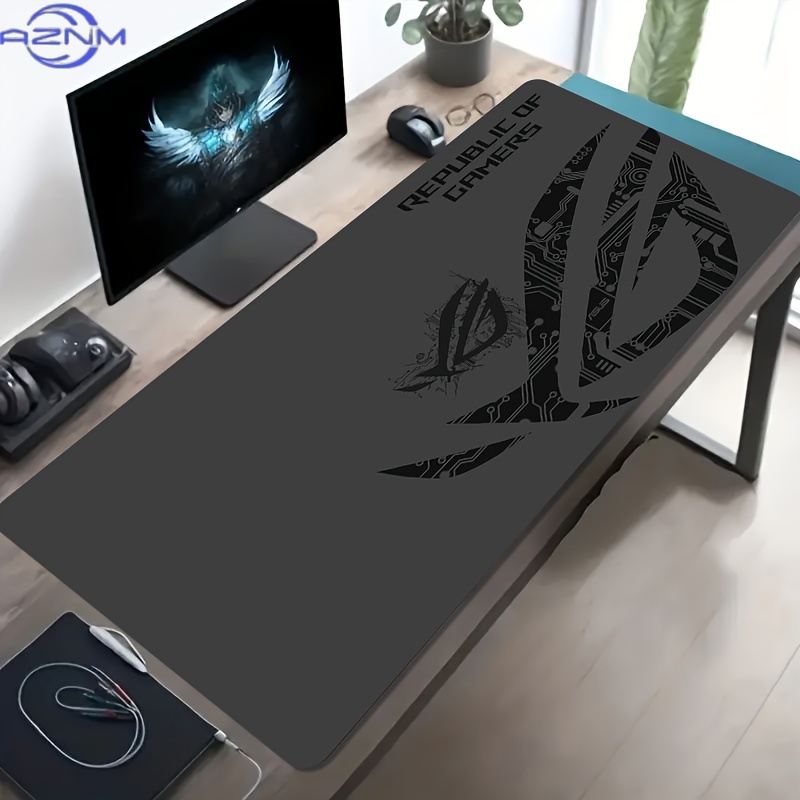1pc Large Gaming Mouse Pad ROG - Tech Table Accessories 评论和价格