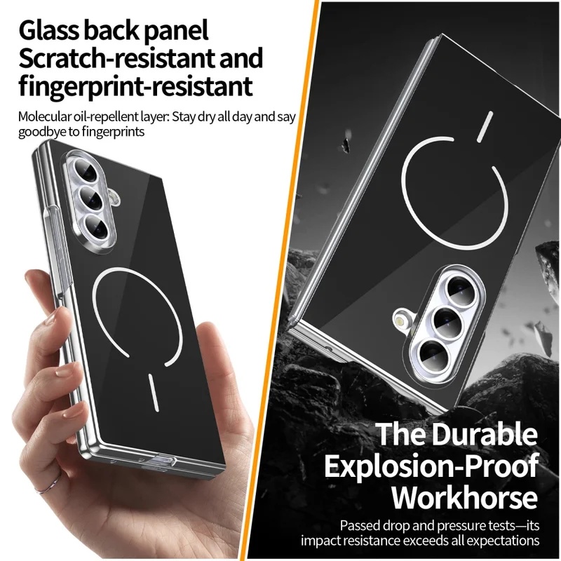 Glass Magnetic Folding Phone C - Tech Accessories Designer 评论和价格