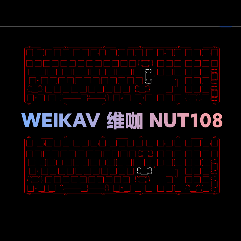 WEIKAV NUT108 Mechanical Keybo - Tech Gaming Accessories 评论和价格