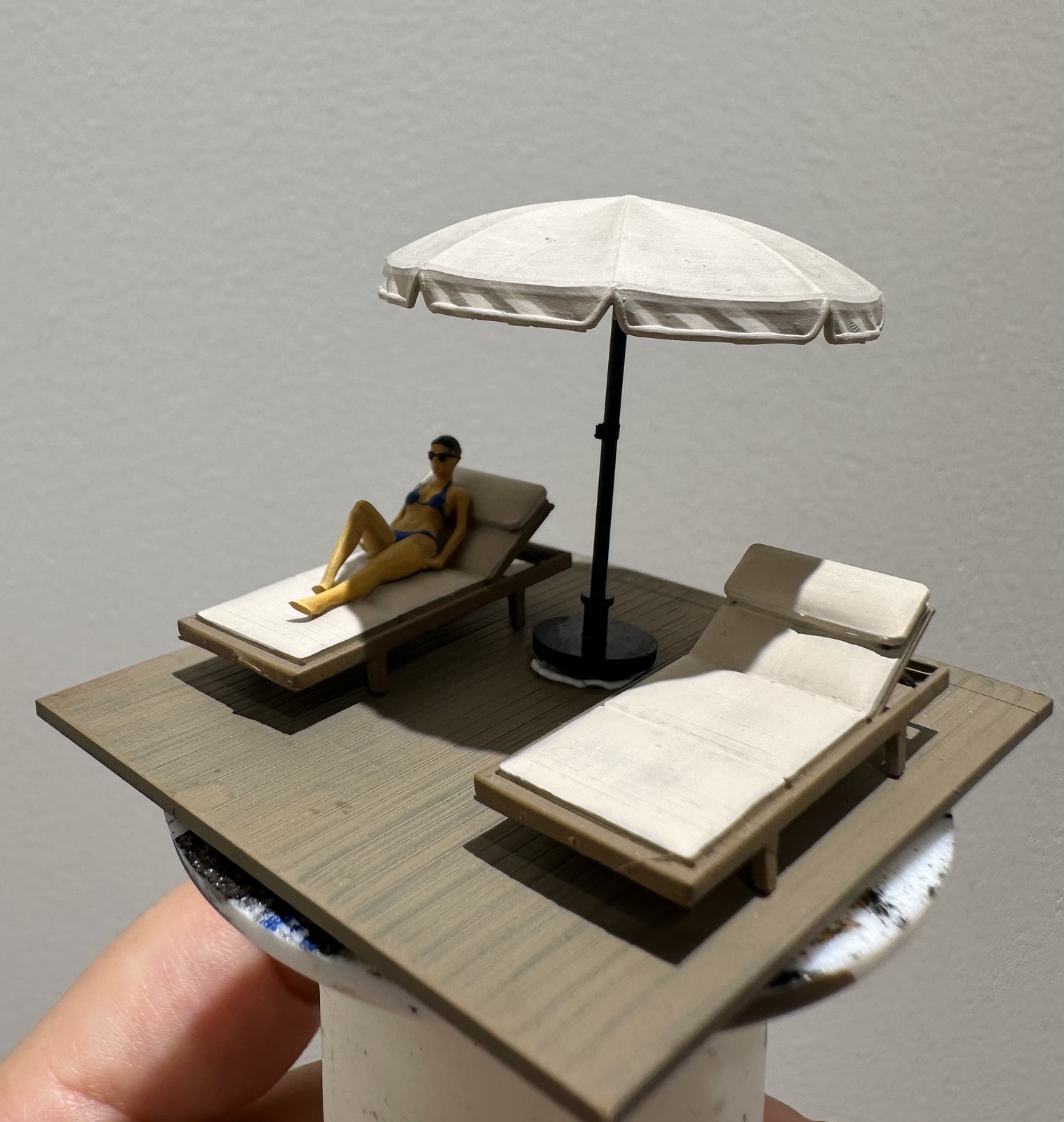 Diorama 1/64 Sun Bathing Micro - Tech Table Accessories 评论和价格