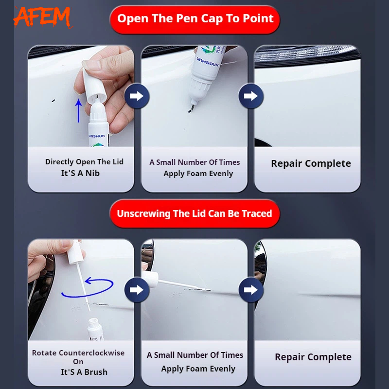 1 Car Paint Pen Scratch Repair - I Tech Accessories 评论和价格