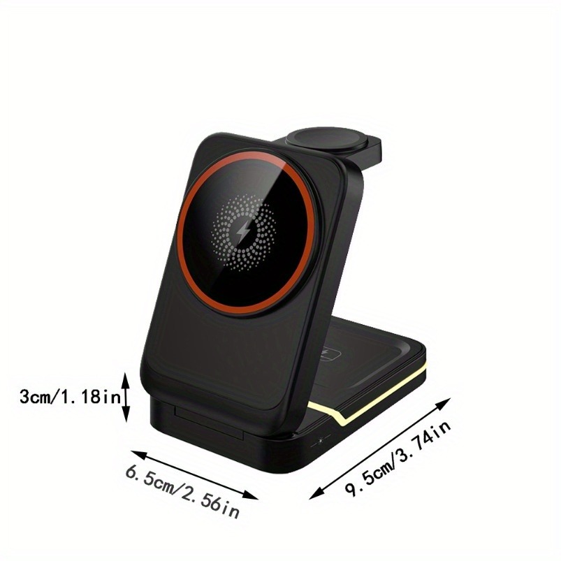 3 in 1 Magnetic Foldable Trave - Wireless Charger 3 In 1 评论和价格