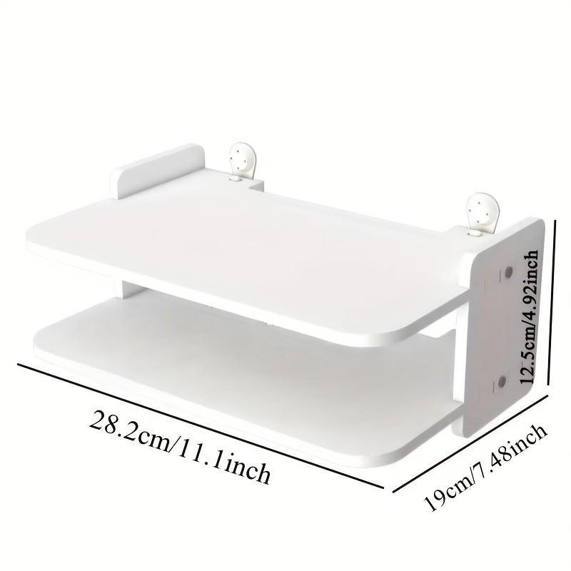Wall-Mounted Router & Cable Or - Tech Table Accessories 评论和价格