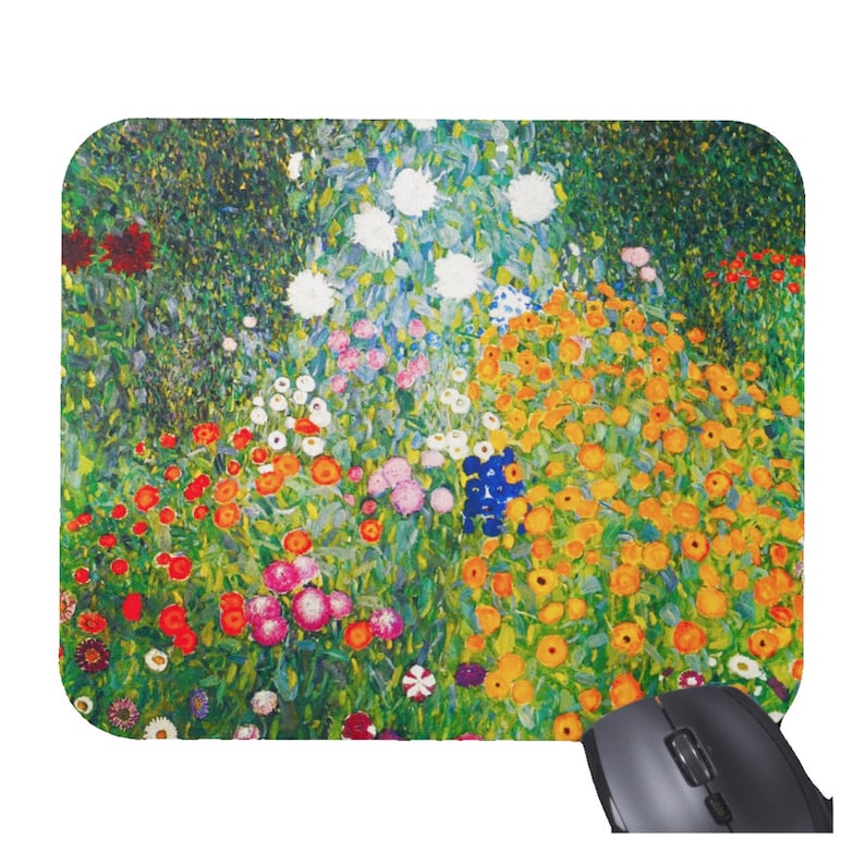 Gustav Klimt Flowers Floral Mo - Tech Table Accessories 评论和价格