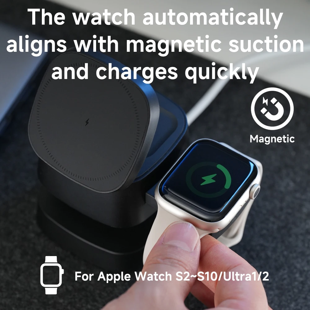 Magnetic 3 in 1 Wireless Charg - Wireless Charger 3 In 1 评论和价格
