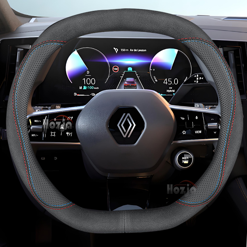 Leather Car Steering Wheel Cov - Tech Accessories Hub 评论和价格