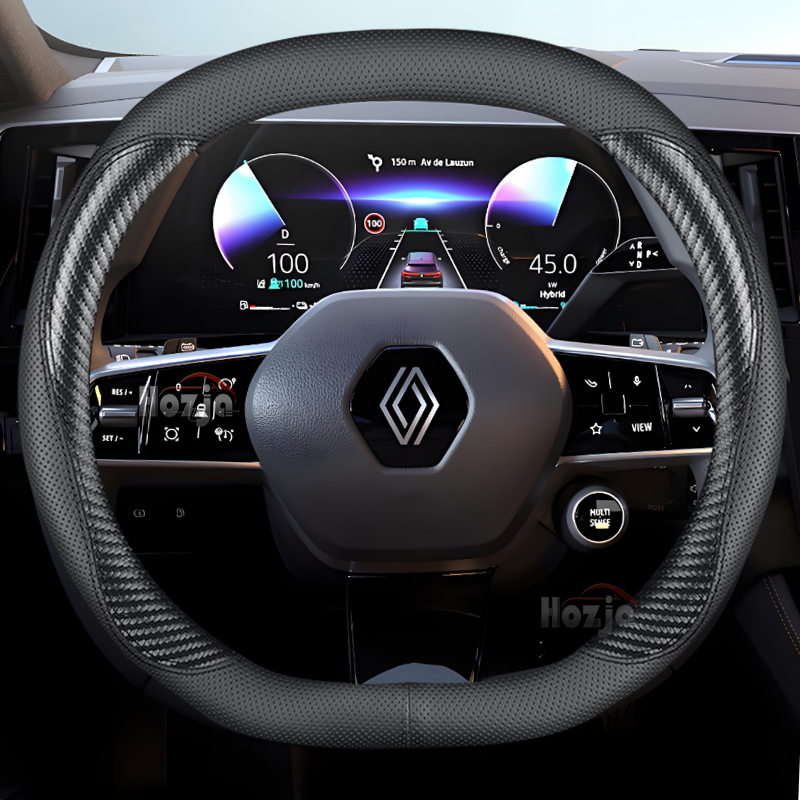 Leather Car Steering Wheel Cov - Tech Accessories Hub 评论和价格