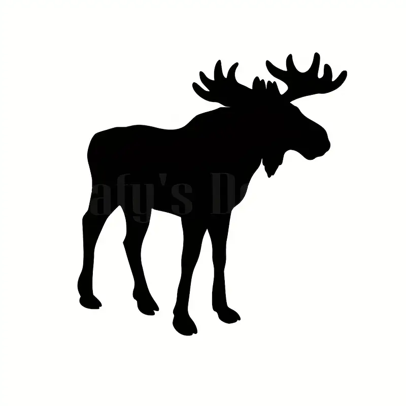 Moose Silhouette Waterproof Du - Tech Accessories Designer 评论和价格