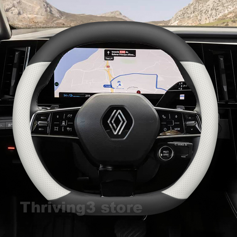Leather Car Steering Wheel Cov - Tech Accessories Hub 评论和价格