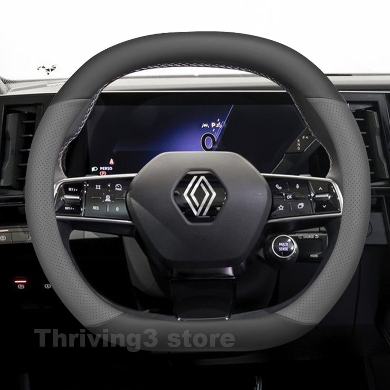 Leather Car Steering Wheel Cov - Tech Accessories Hub 评论和价格