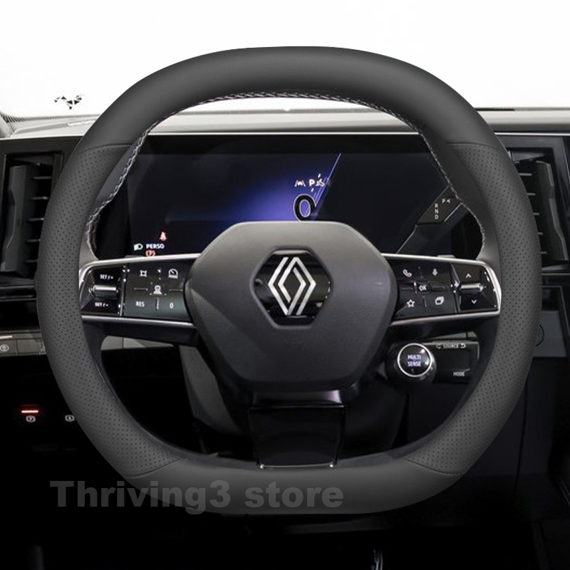 Leather Car Steering Wheel Cov - Tech Accessories Hub 评论和价格