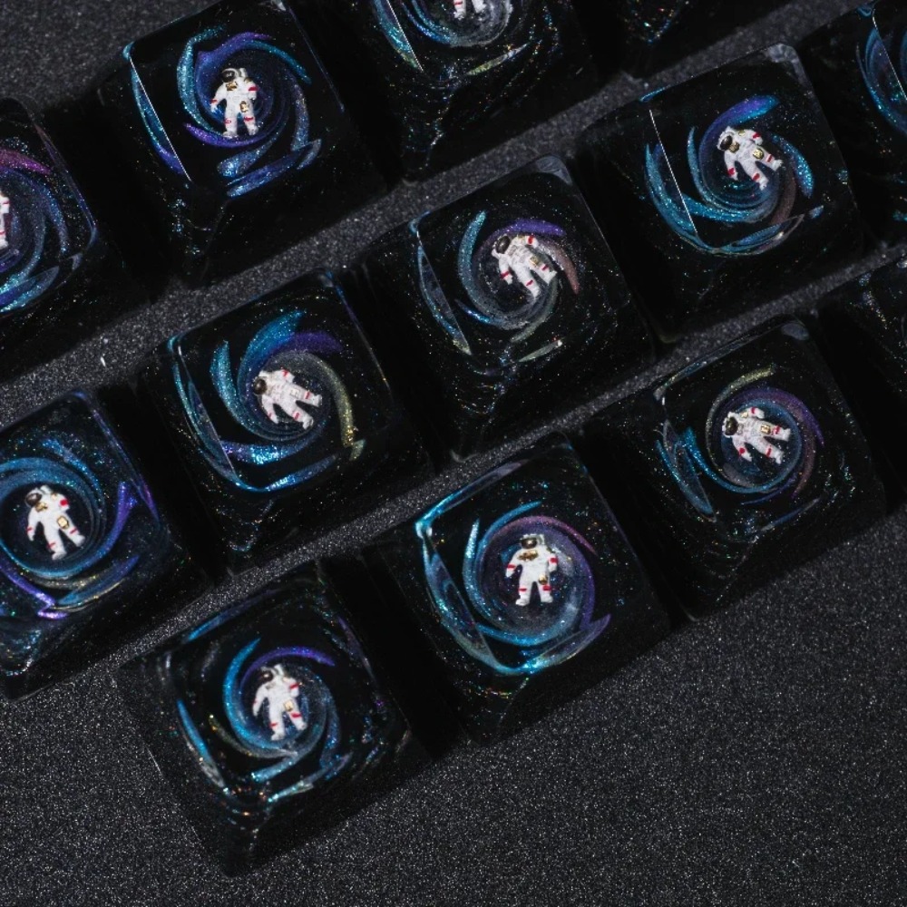 Artisan Keycap Astronaut Resin - Tech Gaming Accessories 评论和价格