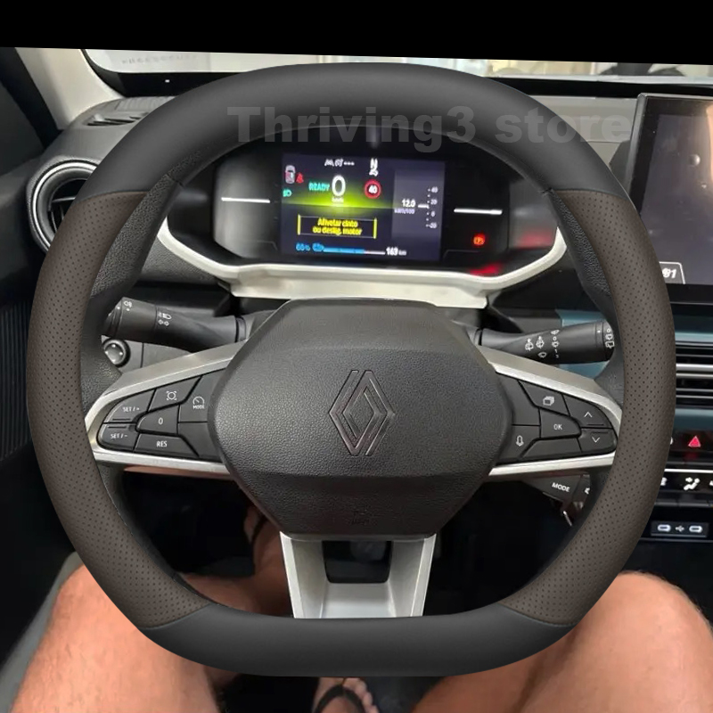 Leather Car Steering Wheel Cov - Tech Accessories Hub 评论和价格