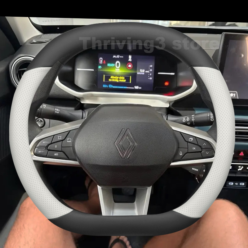 Leather Car Steering Wheel Cov - Tech Accessories Hub 评论和价格
